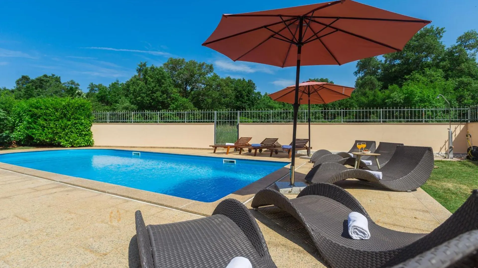 Apartment Ferienwohnung Marea 3 Mit Pool Und Meerblick Porec Croatia