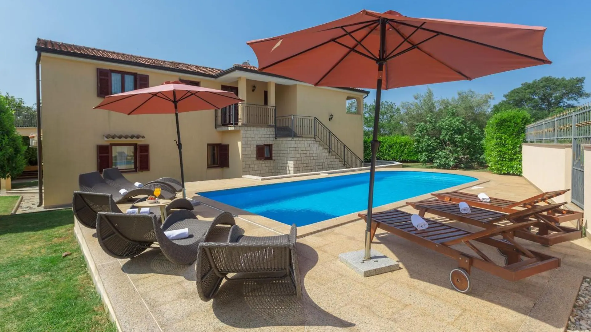 Ferienwohnung Marea 3 Mit Pool Und Meerblick Porec