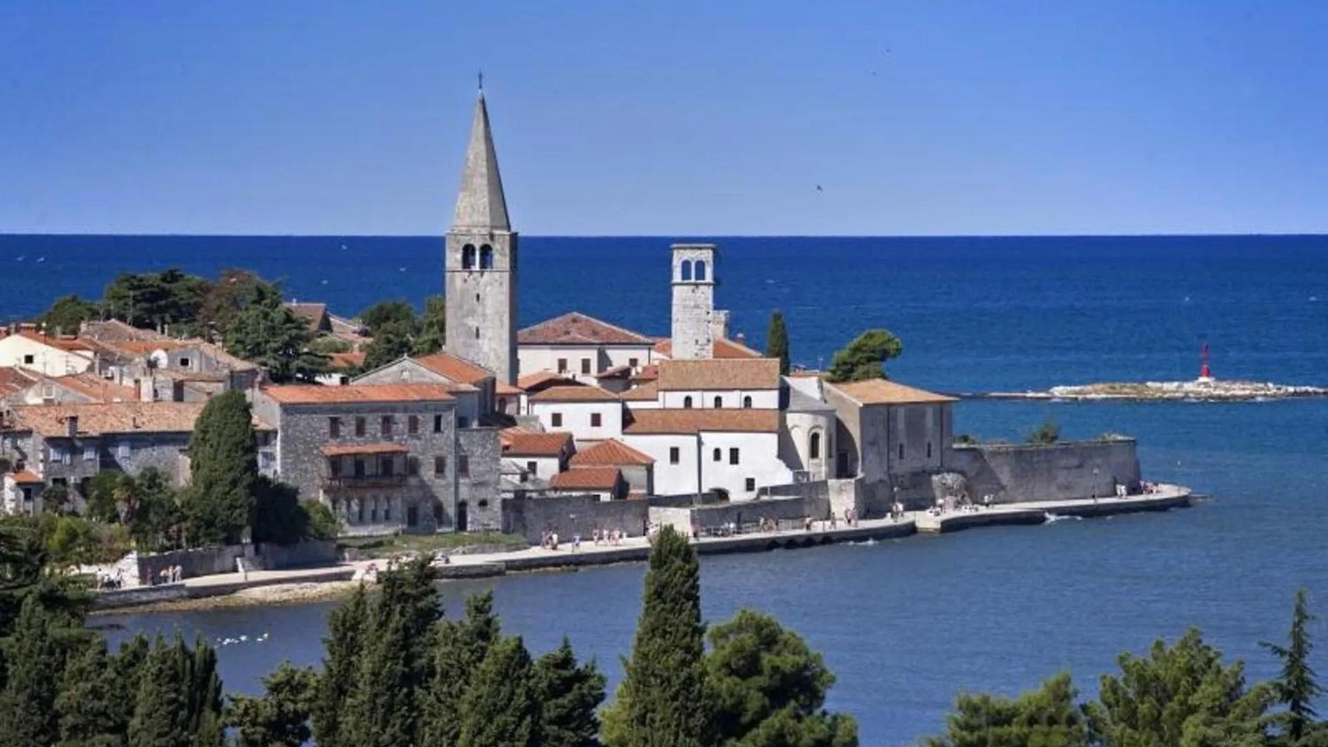 Ferienwohnung Marea 3 Mit Pool Und Meerblick Porec Croatia
