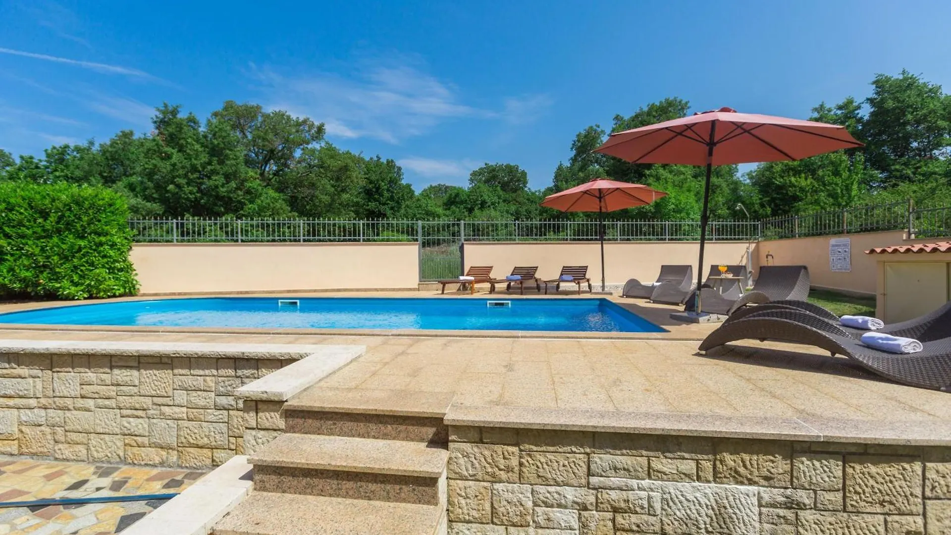 Ferienwohnung Marea 3 Mit Pool Und Meerblick Porec 0*,