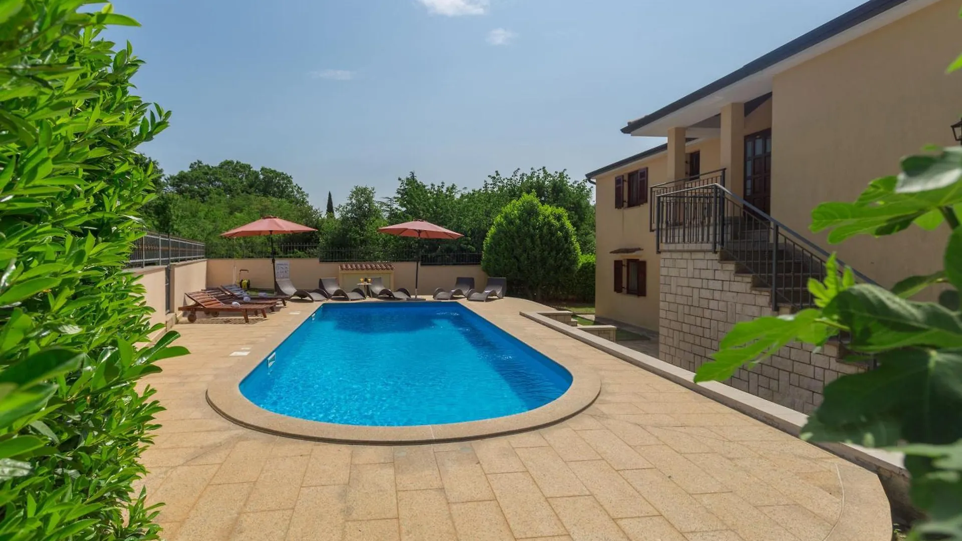 Apartment Ferienwohnung Marea 3 Mit Pool Und Meerblick Porec Croatia